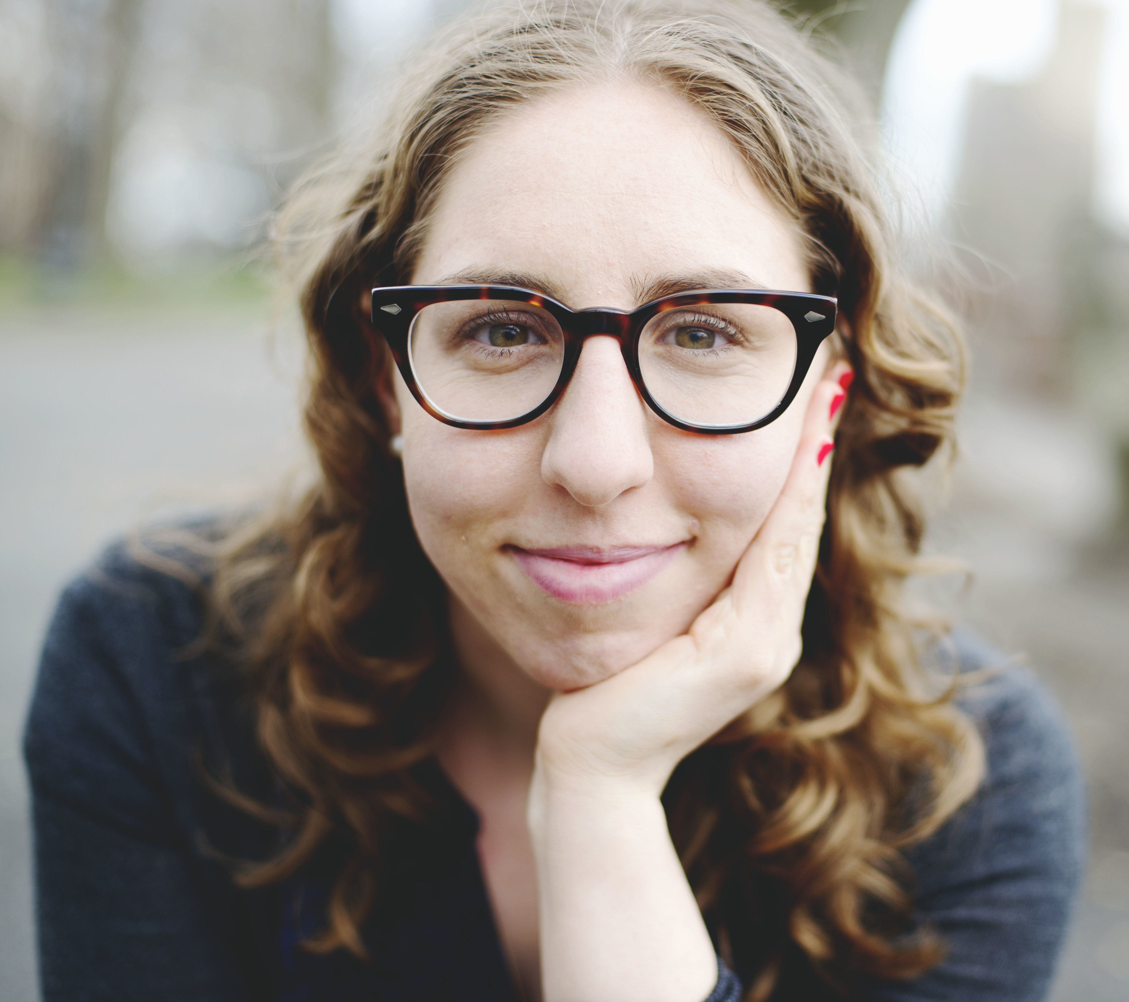 Sandy Fox, 27, started a podcast in Yiddish to create a space for Yiddish-speaking women to share their creative work. (Courtesy of Fox)