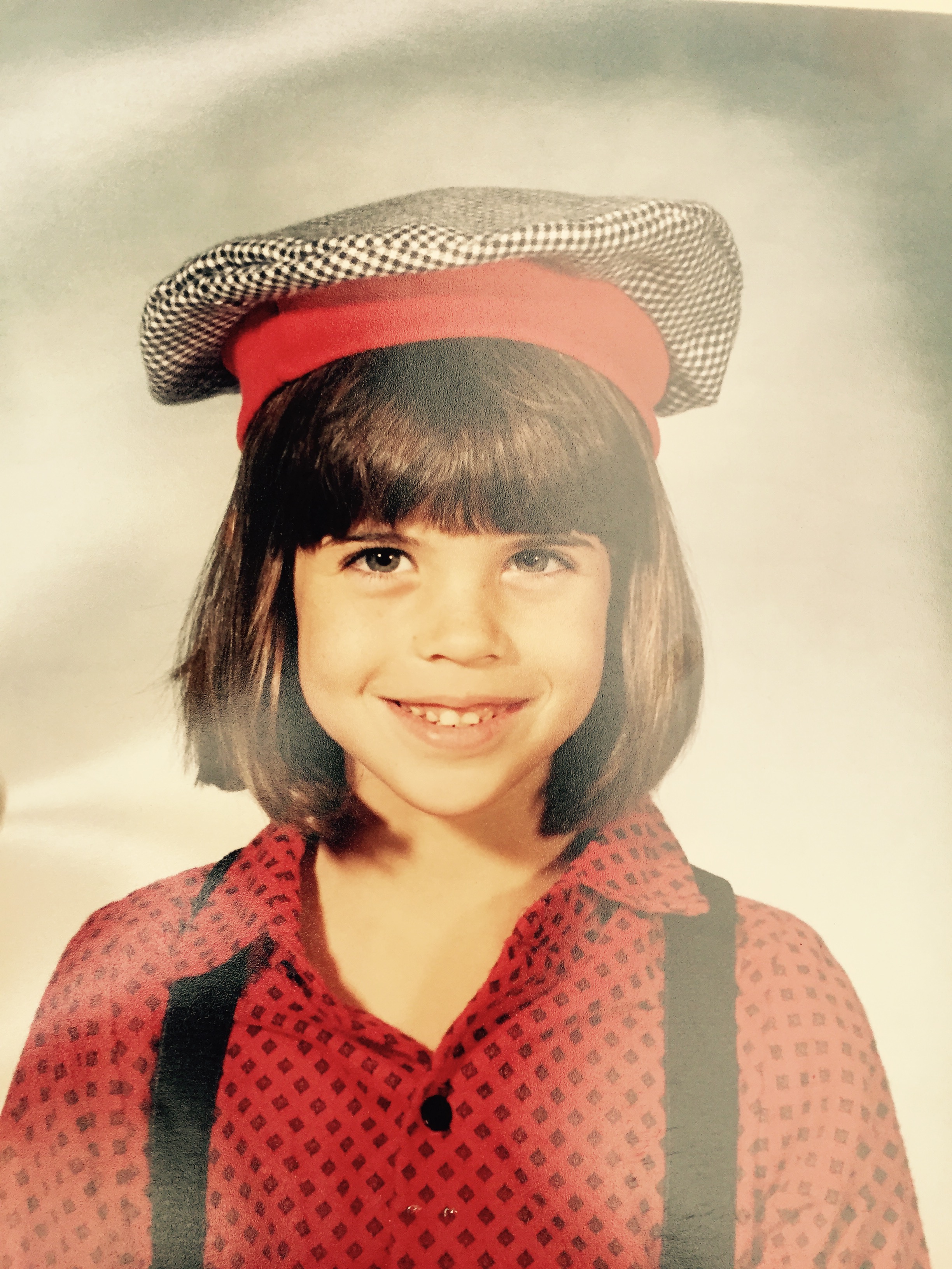 Brooke Sebold in first grade