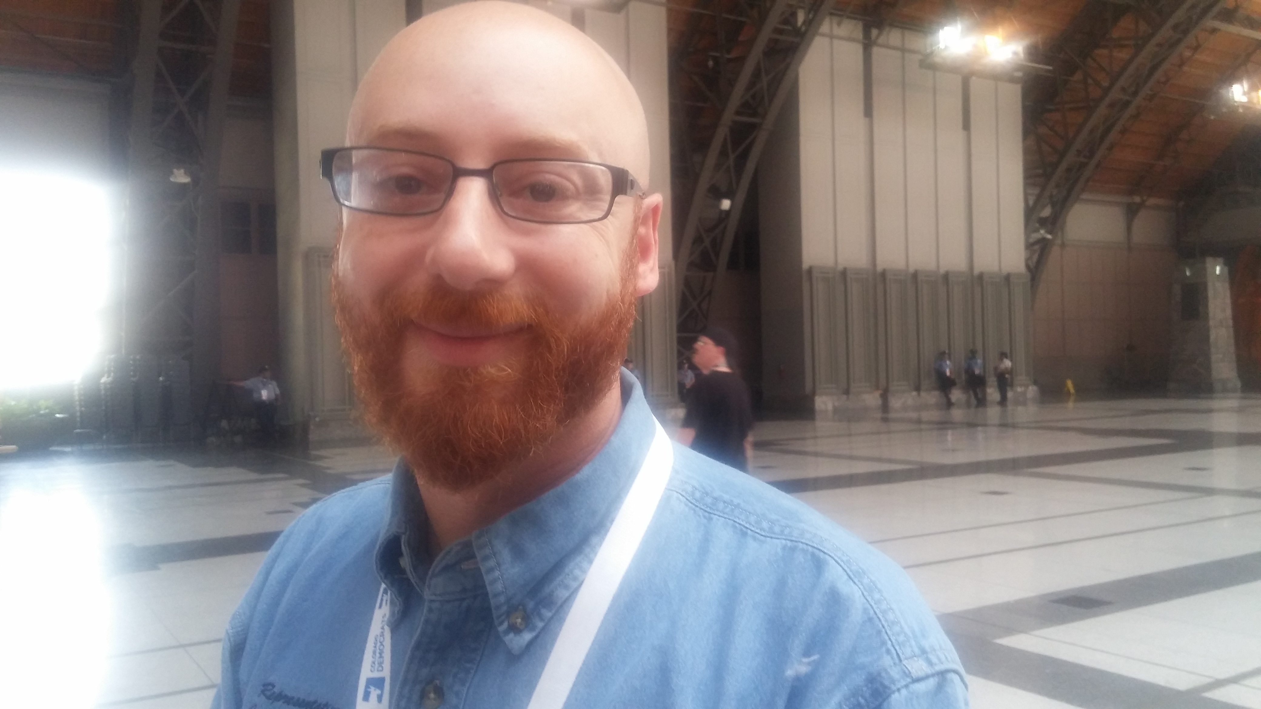 Jonathan Singer is a Sanders delegate from Colorado. (Ben Sales)