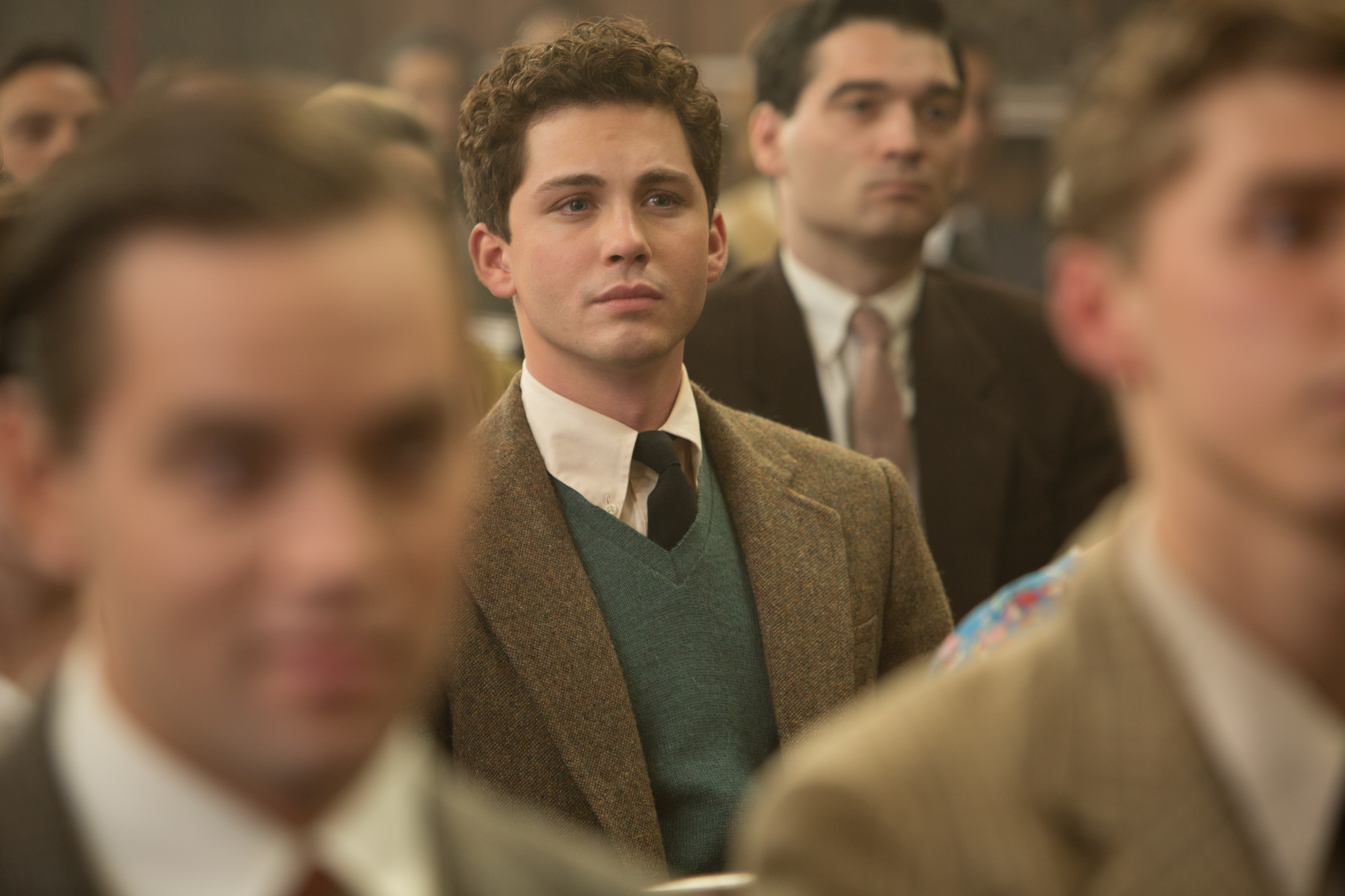 Logan Lerman in a scene from "Indignation," a film adaptation of the Philip Roth novel. (Alison Cohen Rosa)