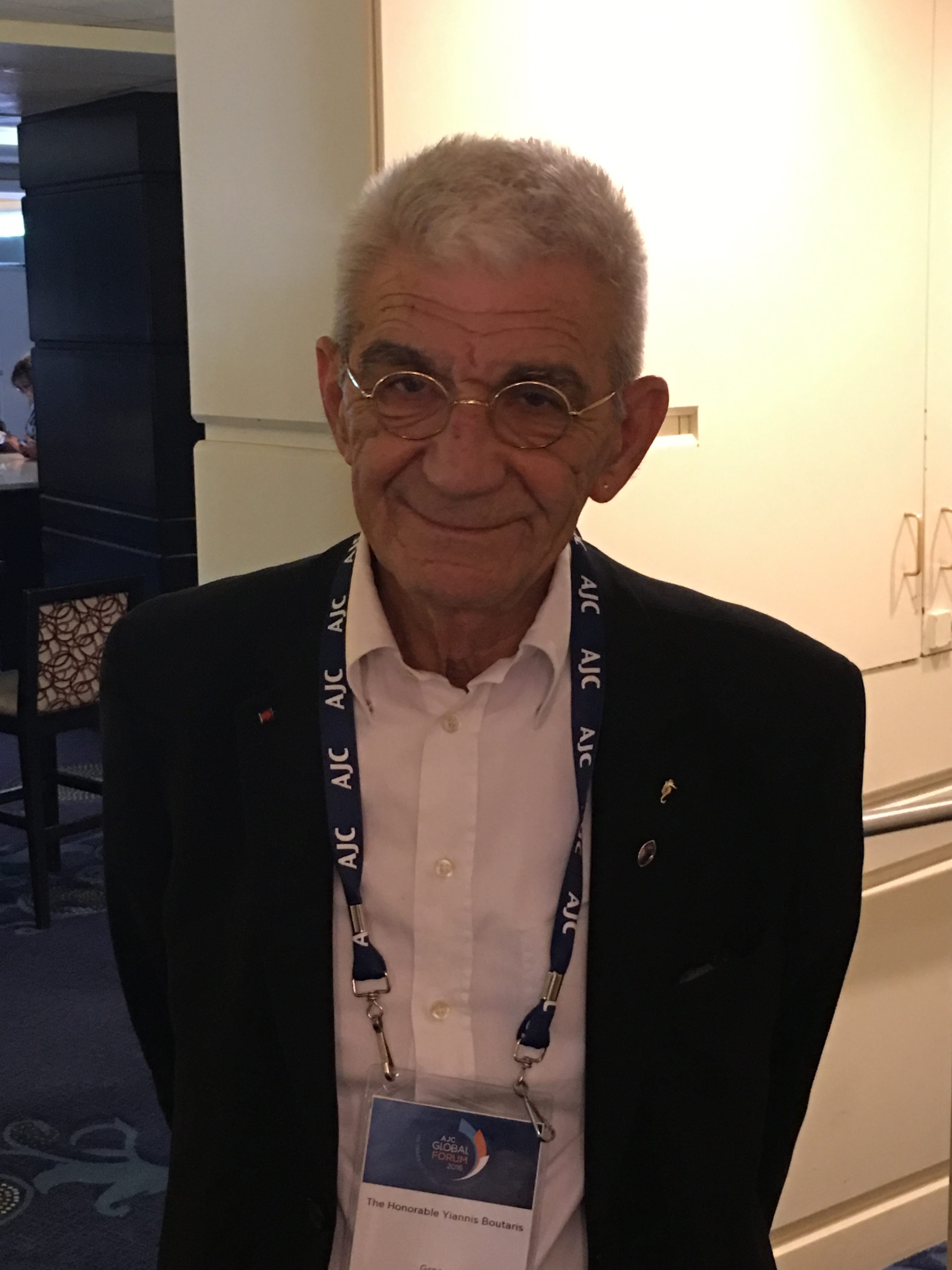 Yiannis Boutaris, the mayor of Thessaloniki. (Ron Kampeas) 
