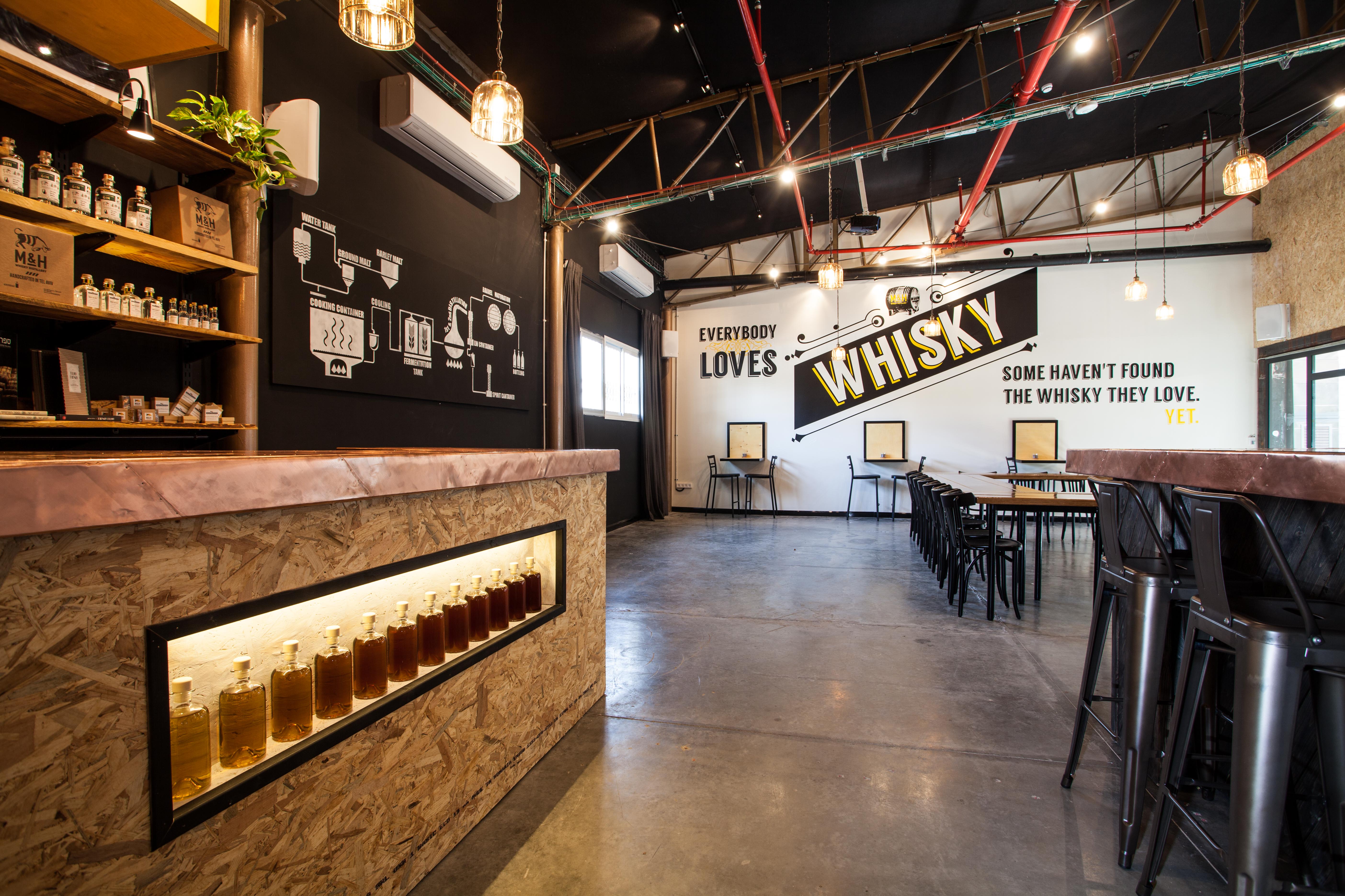 Milk & Honey, a distillery in Jaffa, recently opened a visitor's center that offers tours, tastings and private events. (Courtesy of Milk & Honey)