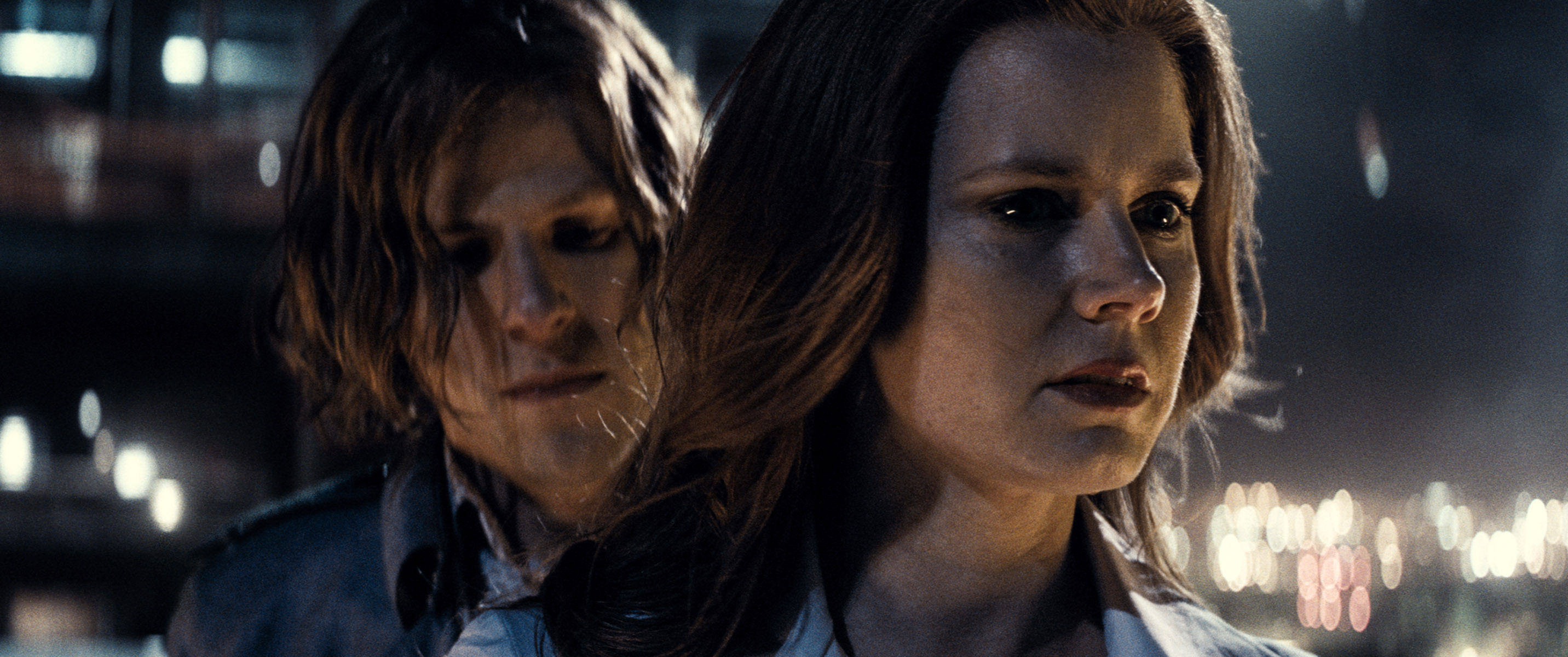 Jesse Eisenberg as Lex Luthor and Amy Adams as Lois Lane in "Batman v. Superman: Dawn of Justice." (Courtesy of Warner Bros. Pictures/DC Comics)