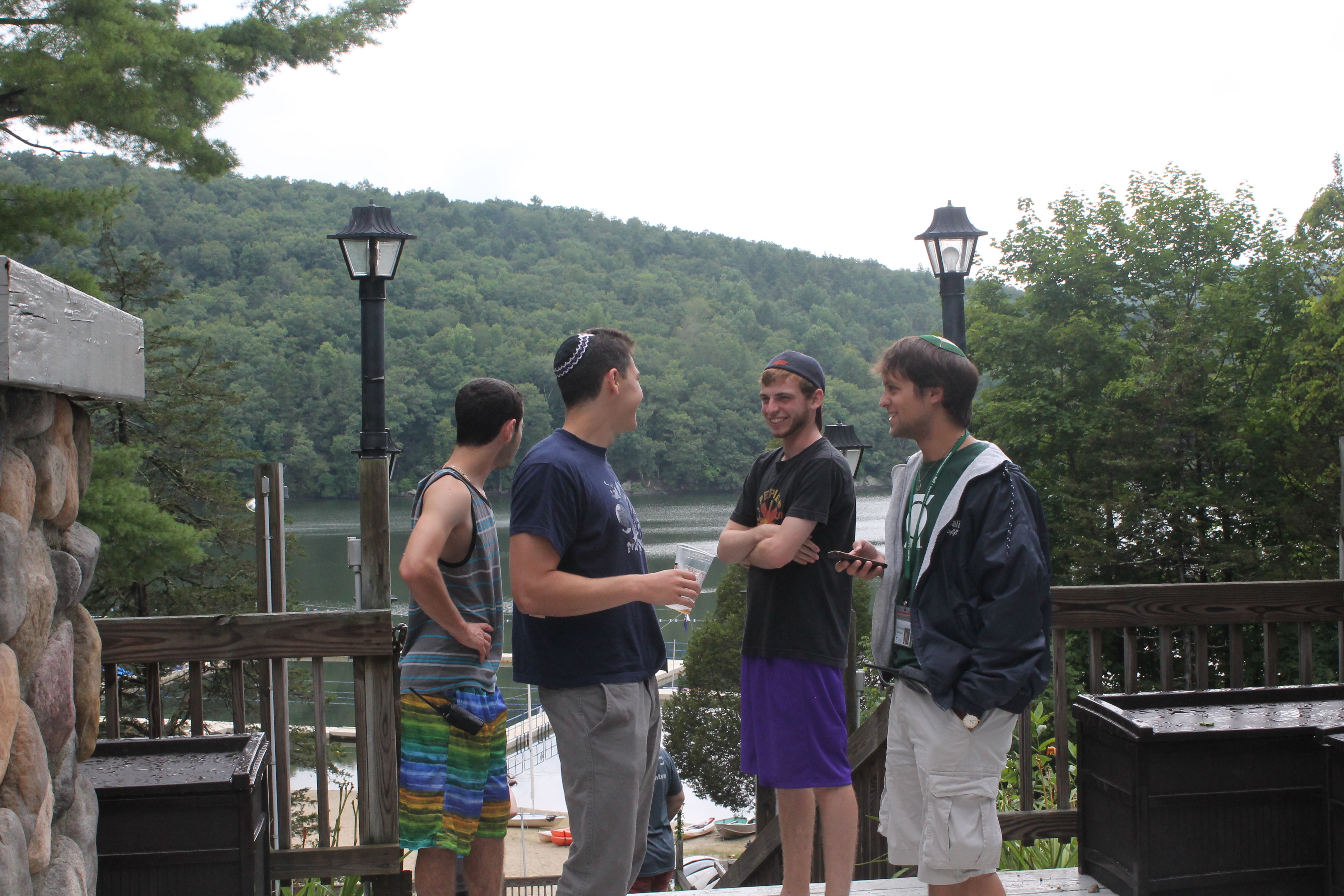 Judaism infuses everything at Ramah camps, from sports to art to the dining hall, campers and staff say. (Uriel Heilman)