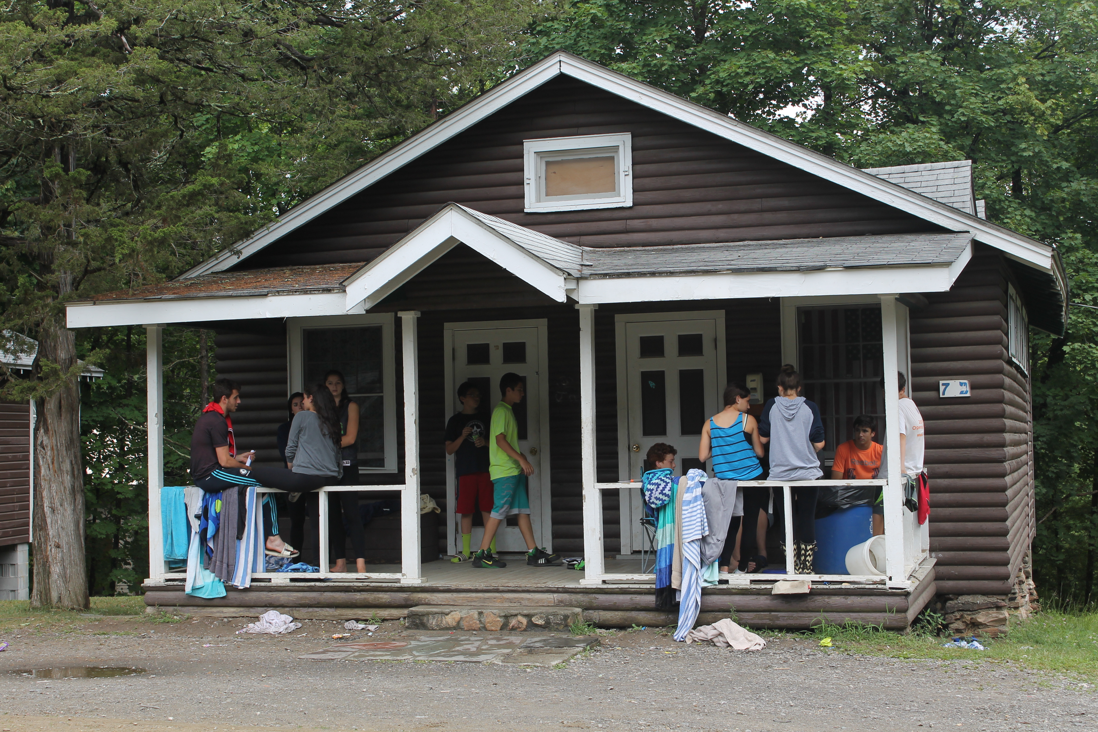 More than 750 campers and 300 counselors went to Camp Ramah in the Berkshires in the summer of 2015. (Uriel Heilman)