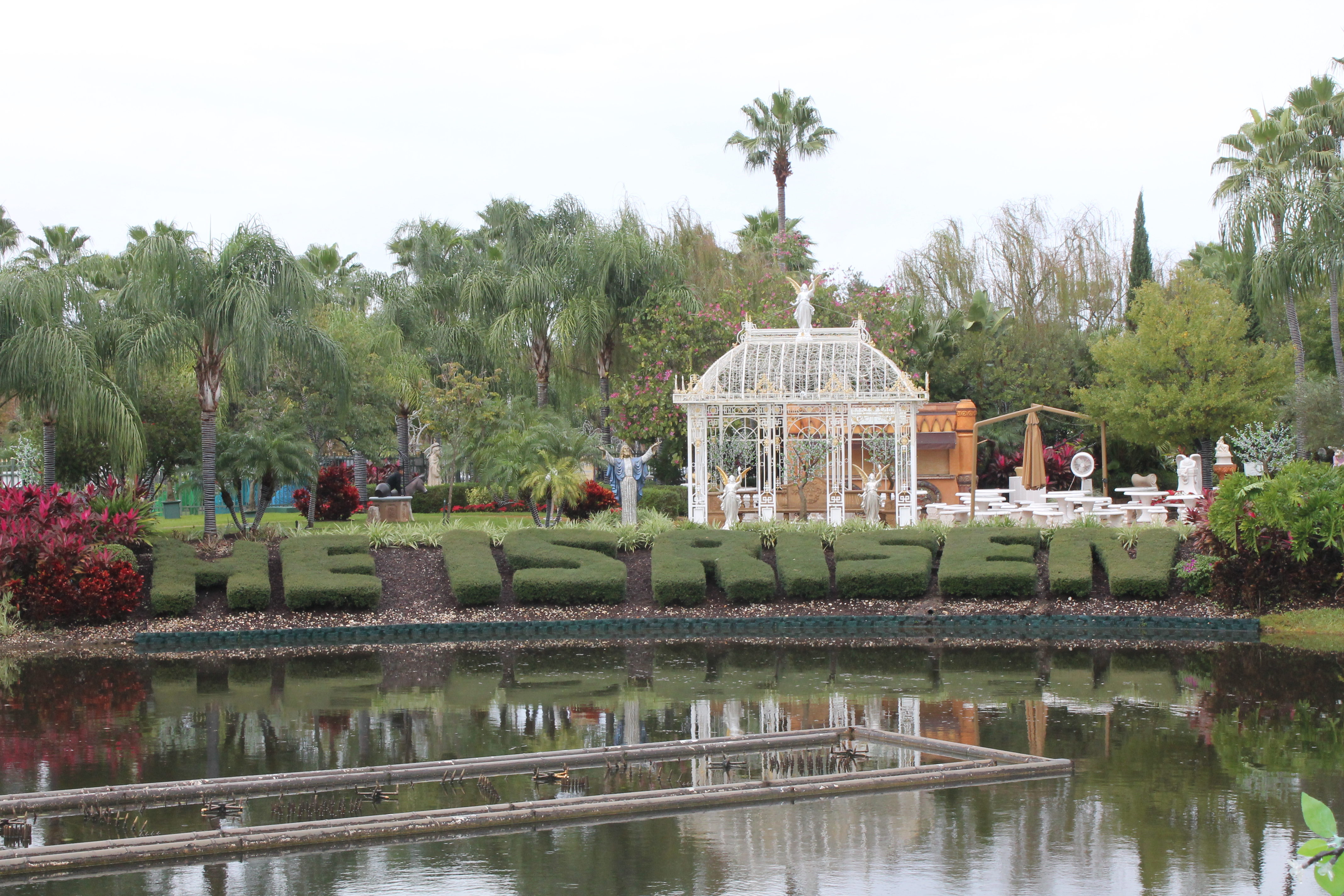 A view from outside the Holy Land Experience theme park in Orlando, Fla. (Uriel Heilman)