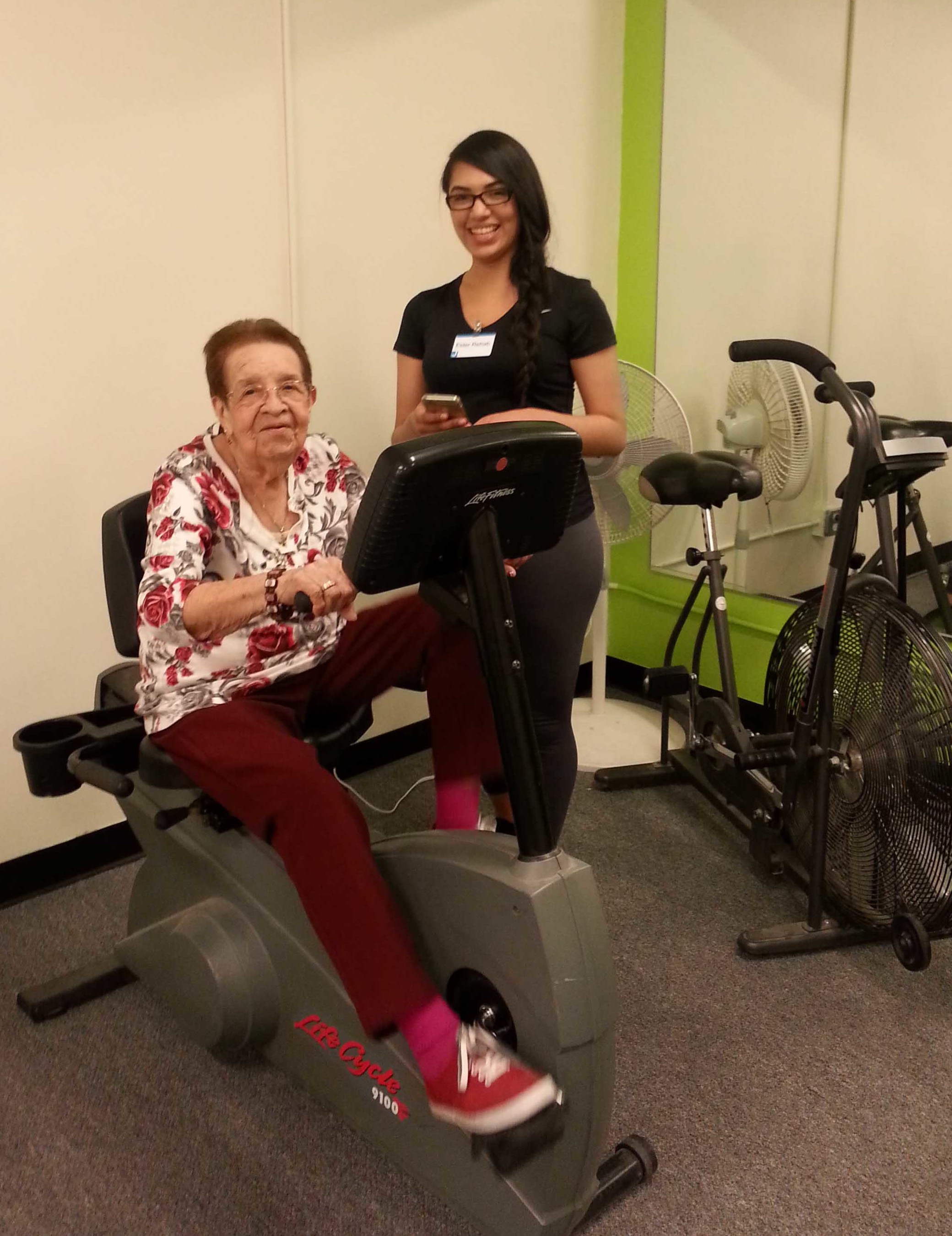 Elder Rehab LuceroOfeliaBike