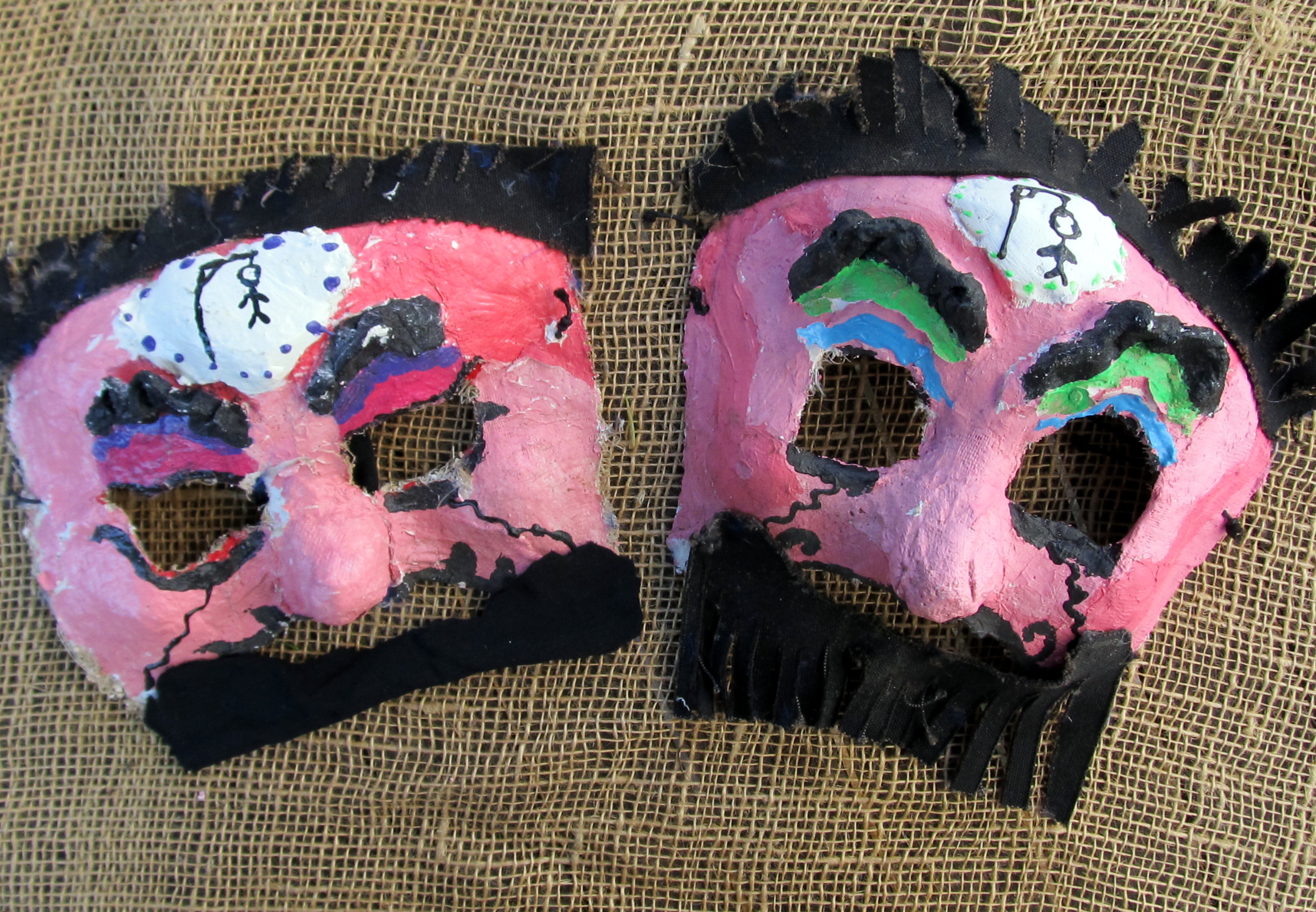 Two Faces of Haman: Why do we like trying them on? (Masks and photo by Edmon J. Rodman)