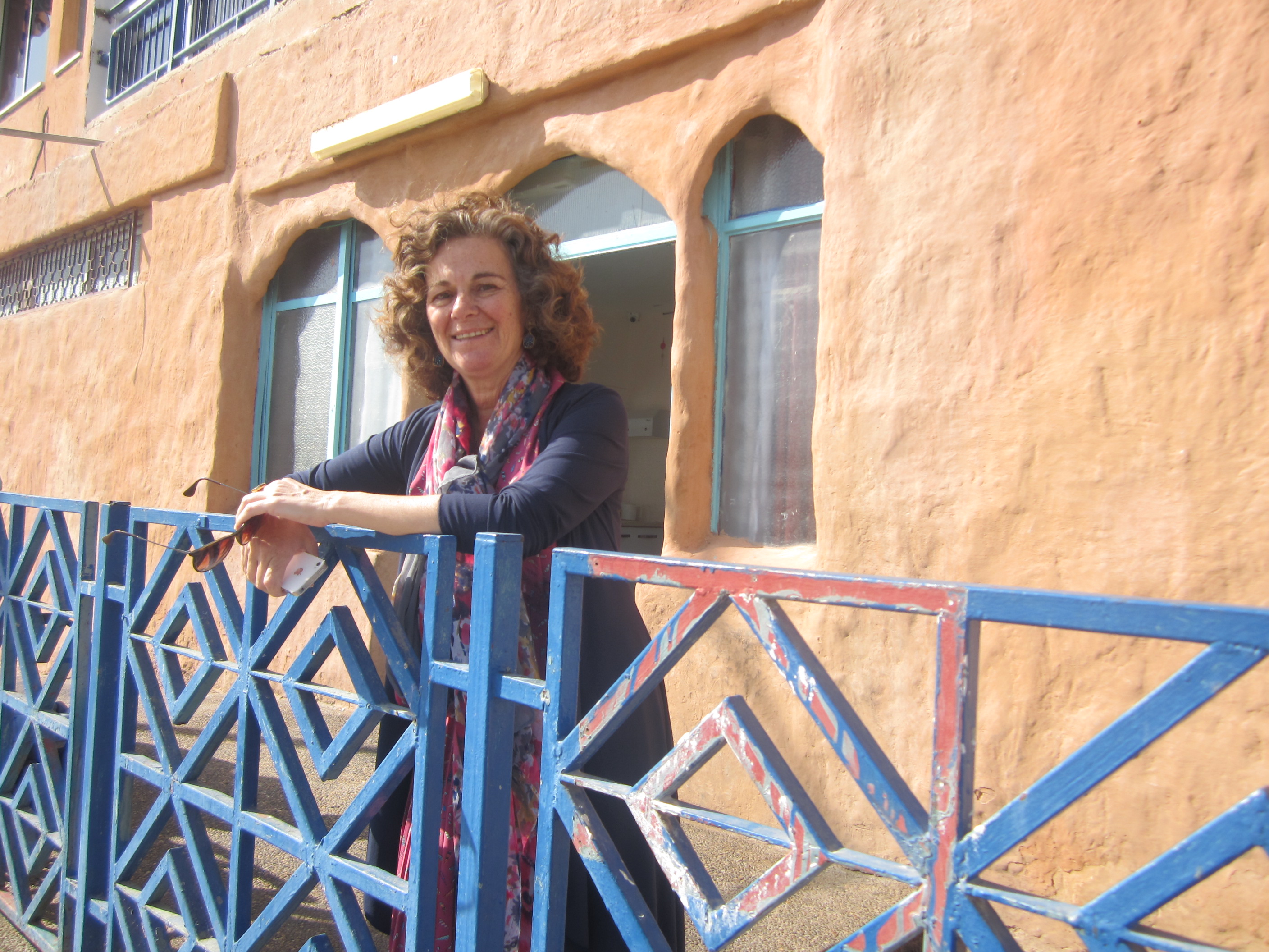 Zili Grossman, a former PR professional for Eilat's hotel scene, now runs an aid organization for the city's poor with an annual budget of $650,000. (Ben Sales)