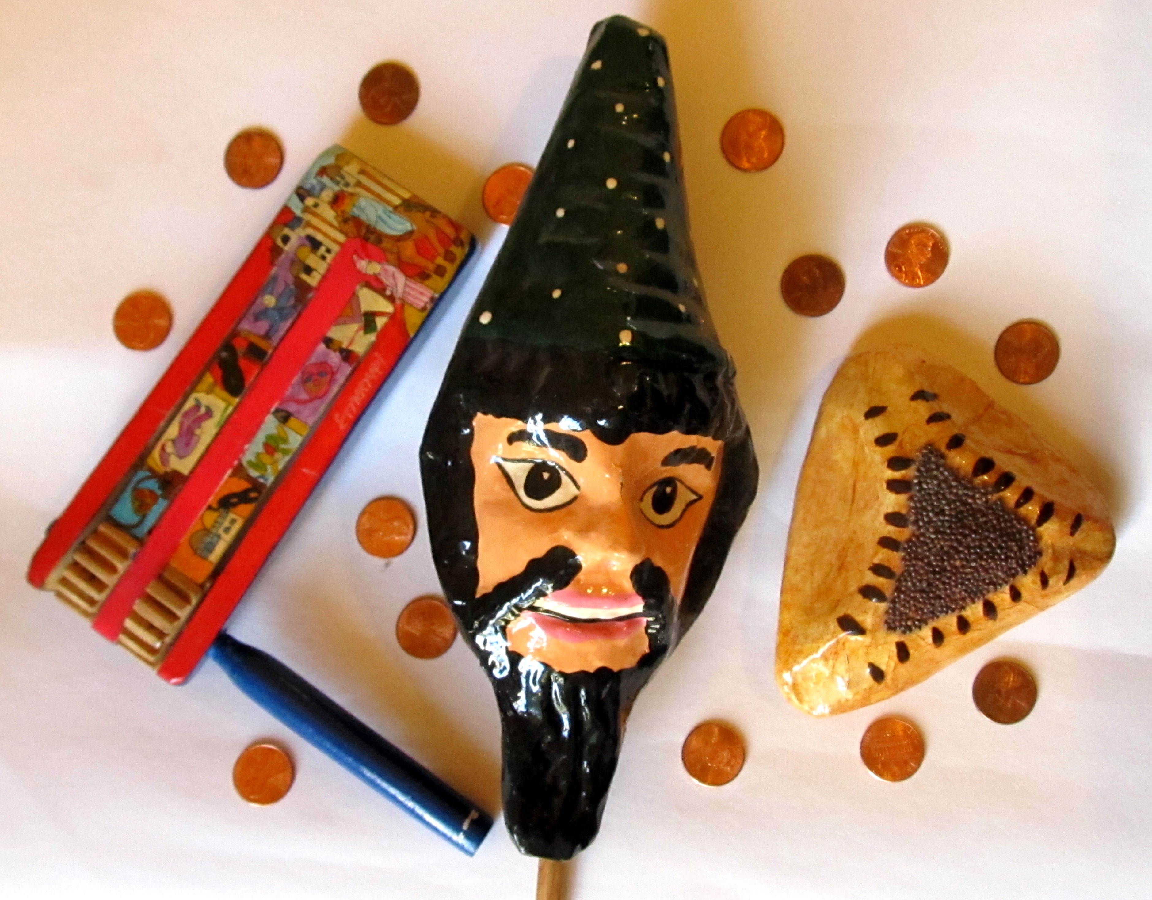 Besides blotting out the name of Haman, would these groggers also wake one to the needs of the hungry? (Edmon J. Rodman)