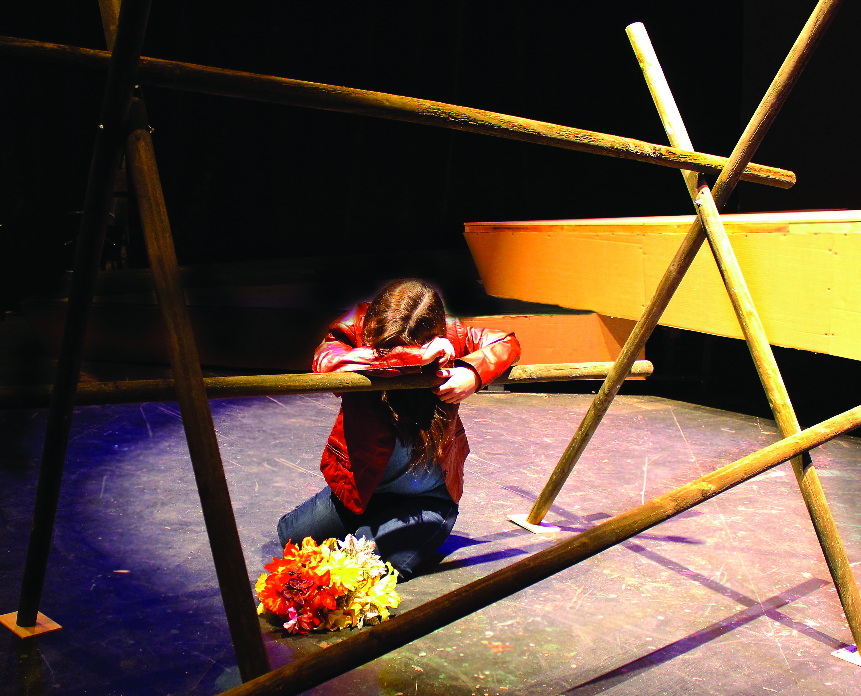 Samantha Orzech in ‘The Laramie Project’ at Pima Community College (Courtesy Pima Community College Center for the Arts)