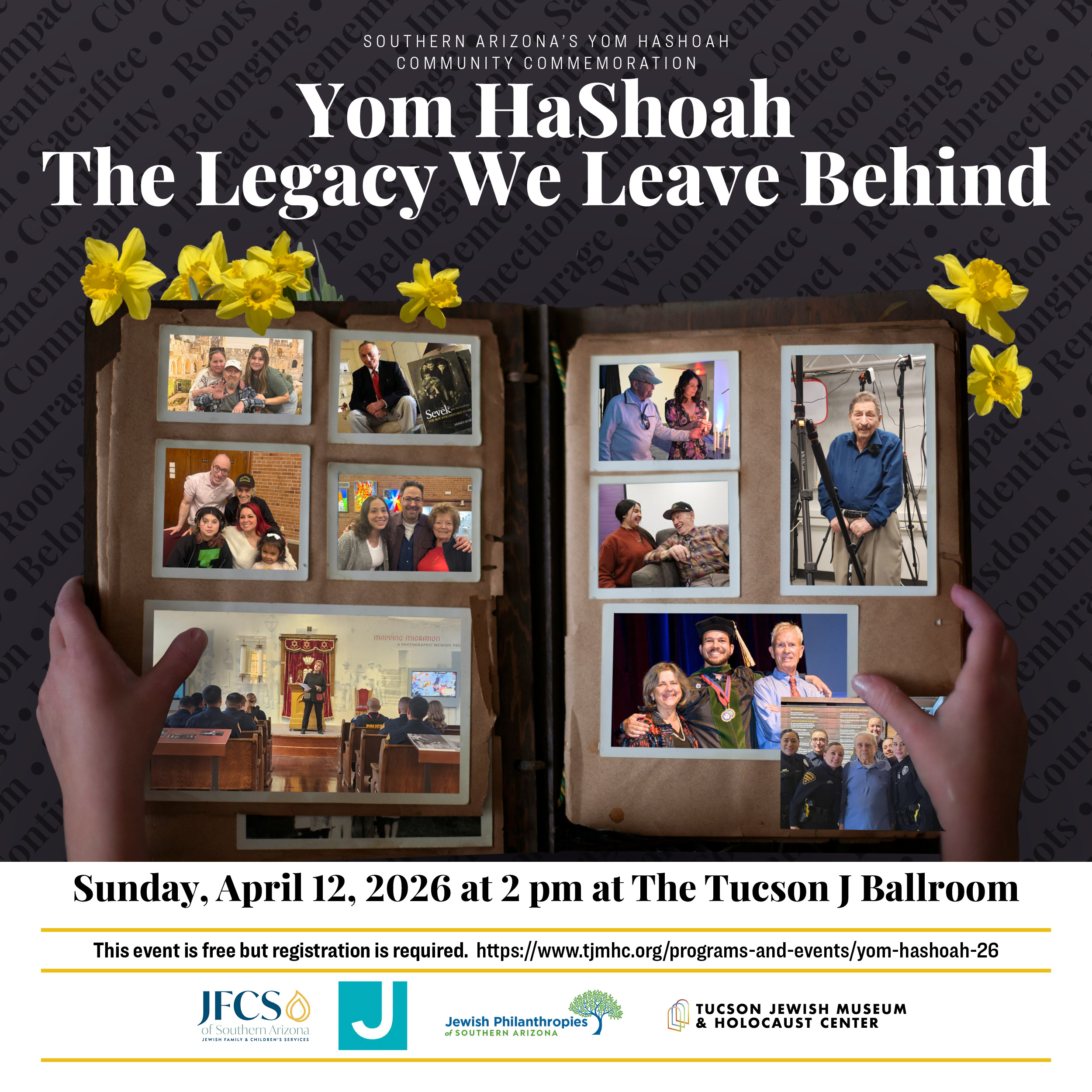 Yom HaShoah Commemoration to Honor Holocaust Survivor Legacies, Community Commitment to Memory and Education