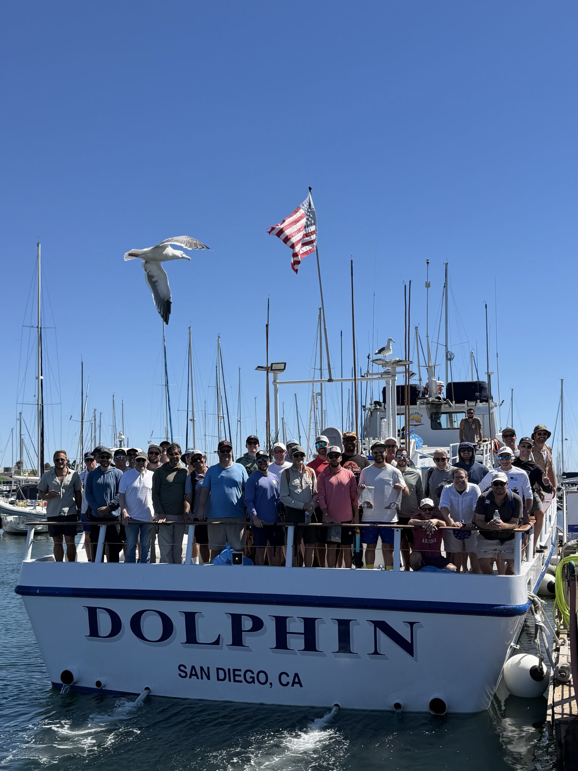 Men Build Connections on 'L'Dor V'Dor at the Shore' Fishing Trip